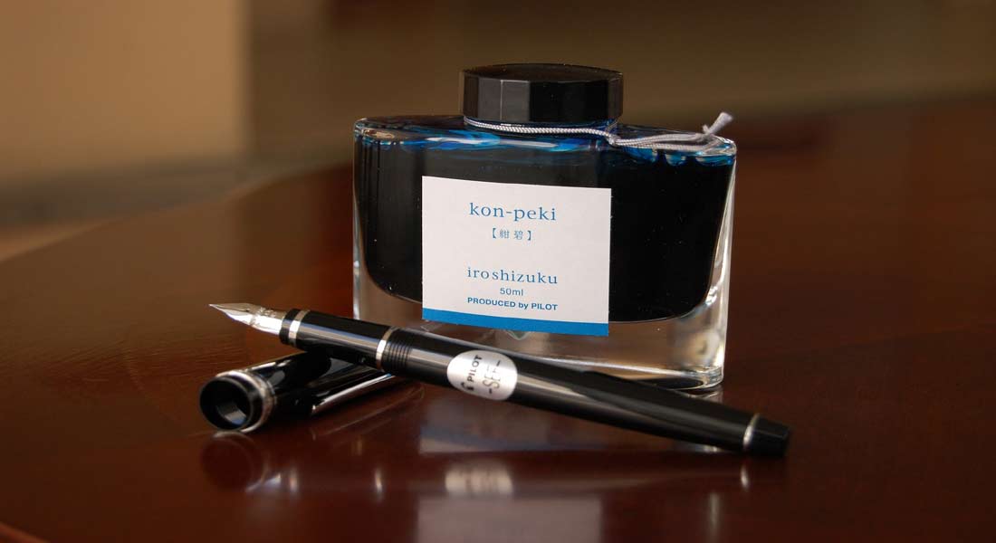 how to get fountain pen ink off skin