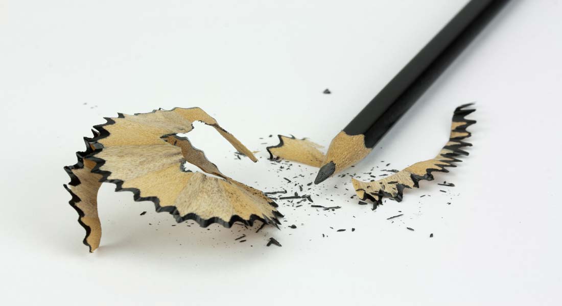 how to sharpen a pencil without a sharpener